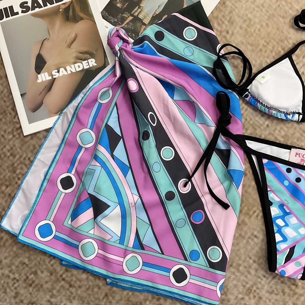 Emilio Pucci bikini, chiffon dress - Picture 4 of 6